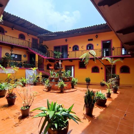 ホテル El Encuentro Cuetzalán del Progreso エクステリア 写真